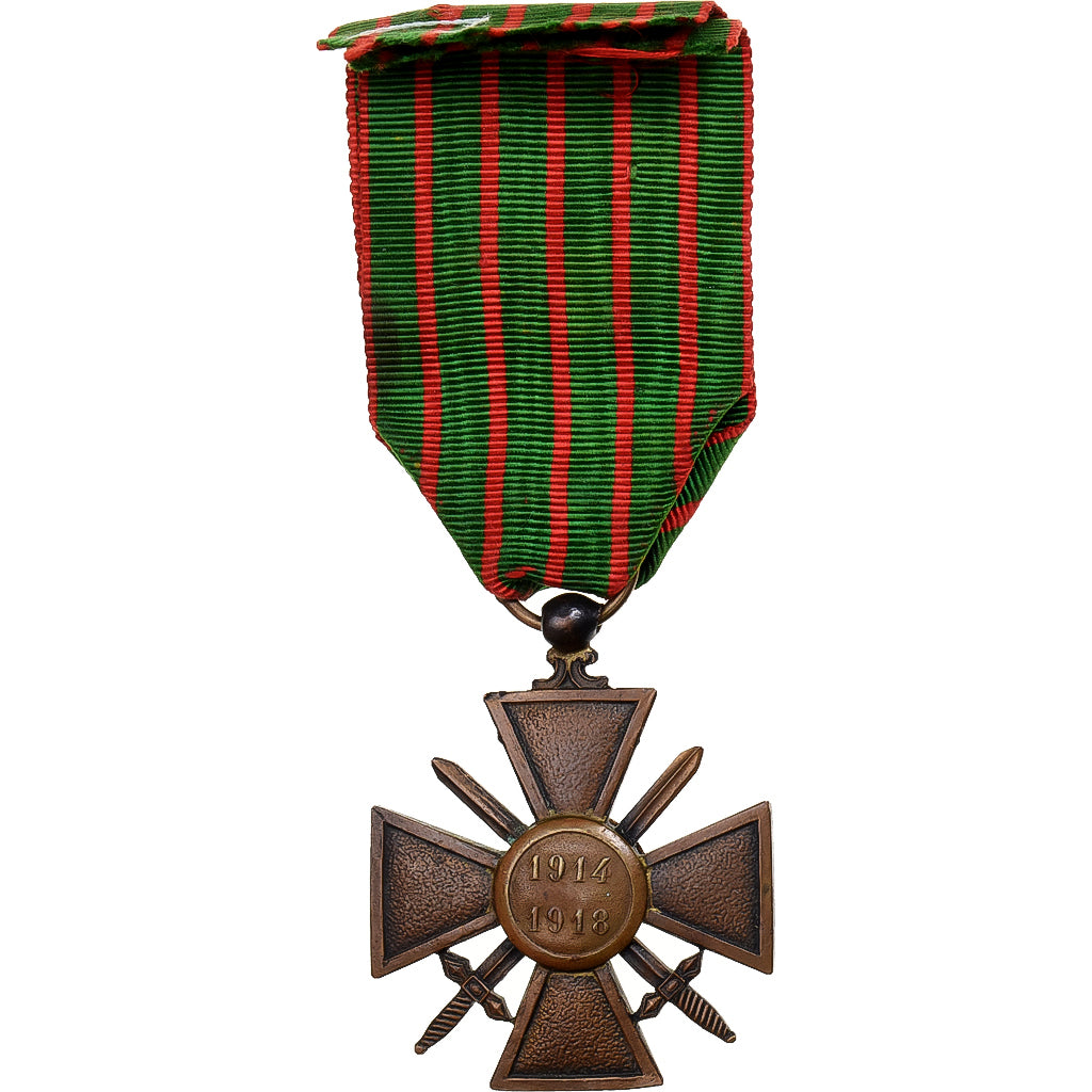 France, Croix de Guerre, Medal, 1914-1918, Une Citation, Excellent Quality