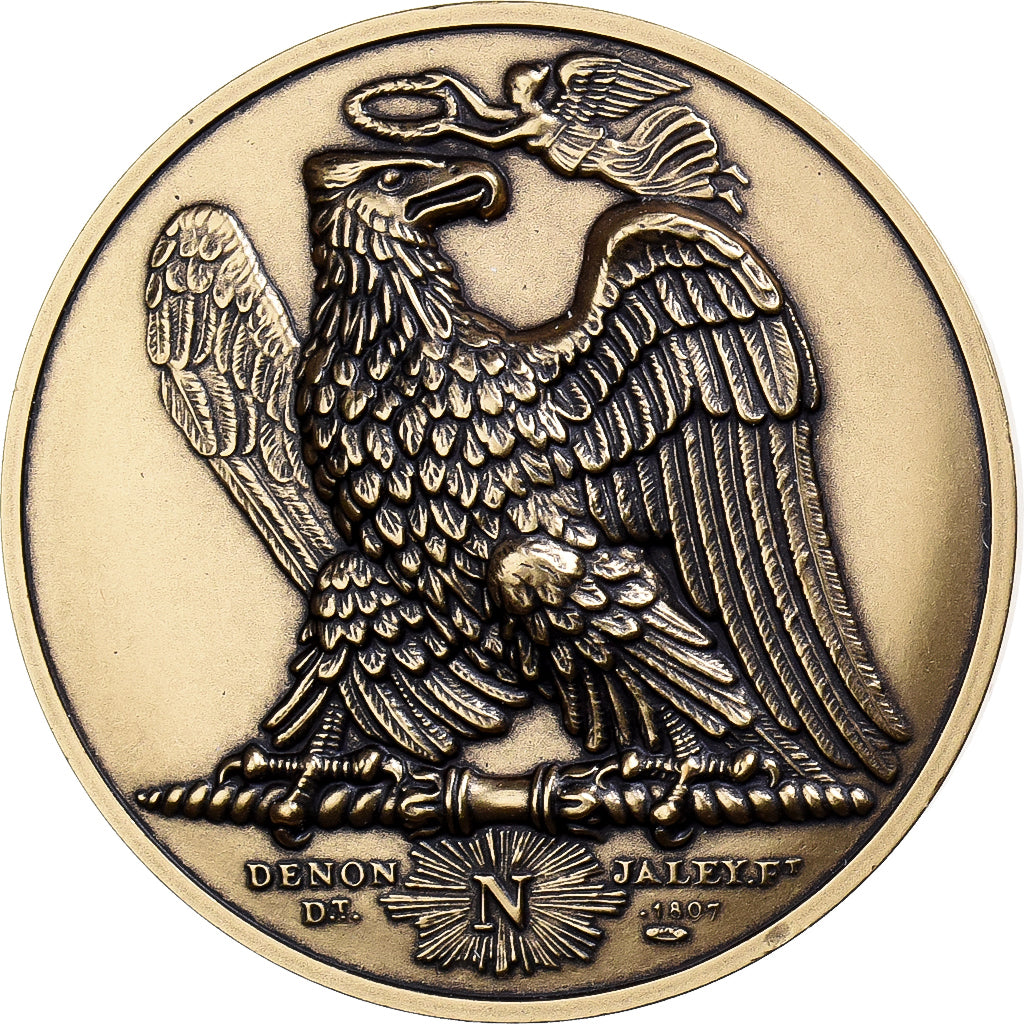 Francia, medalla, Napoléon et Marie-Louise, Bronce, Denon, SC