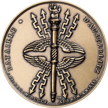 Frankreich, Medaille, Napoléon Ier, Bataille d'Austerlitz, Bronze, Denon, UNZ