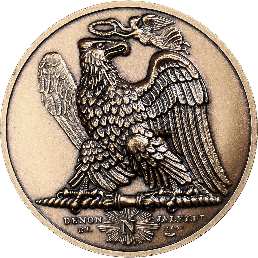 Francia, medaglia, Napoléon Ier, Bataille d'Austerlitz, Bronzo, Denon, SPL