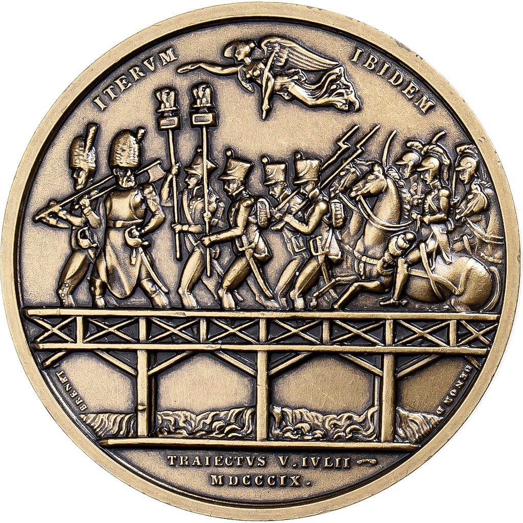 França, medalha, Napoléon Bonaparte, Napoléon Ier, Iterum Ibidem, Bronze
