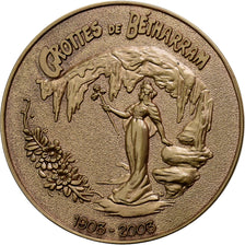 Francia, medaglia, Les Grottes de Bétharram, 2003, Rame-nichel-alluminio, SPL-