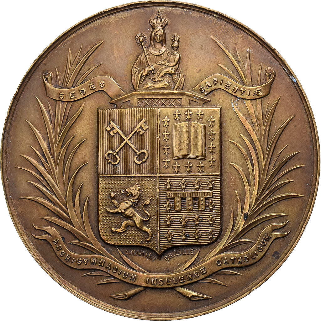 Francja, medal, Université Catholique de Lille, Brązowy, AU(55-58)