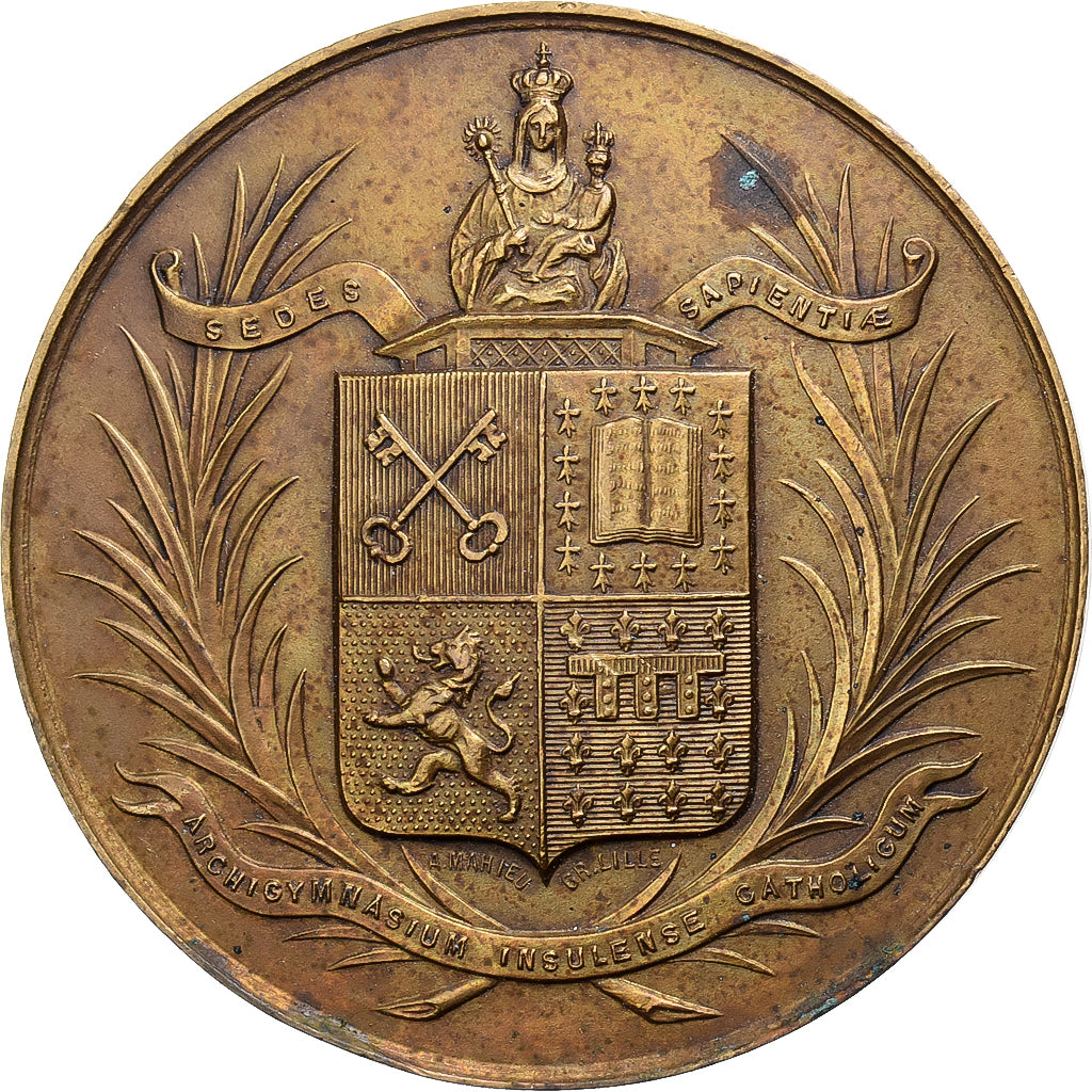 Francja, medal, Université Catholique de Lille, Brązowy, EF(40-45)
