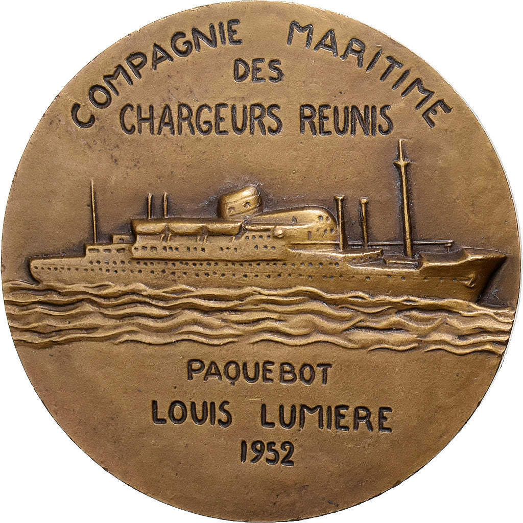 Francja, medal, Compagnie Maritimes des Chargeurs Réunis 
