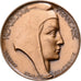 Francja, medal, Marianne, République Française, 1983, Brązowy, Coeffin