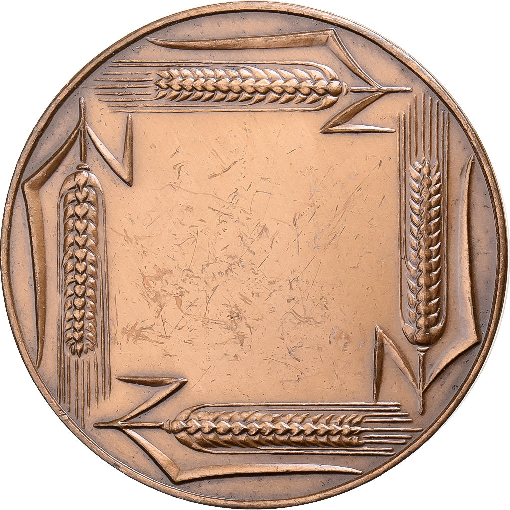 Francja, medal, Marianne, République Française, 1983, Brązowy, Coeffin