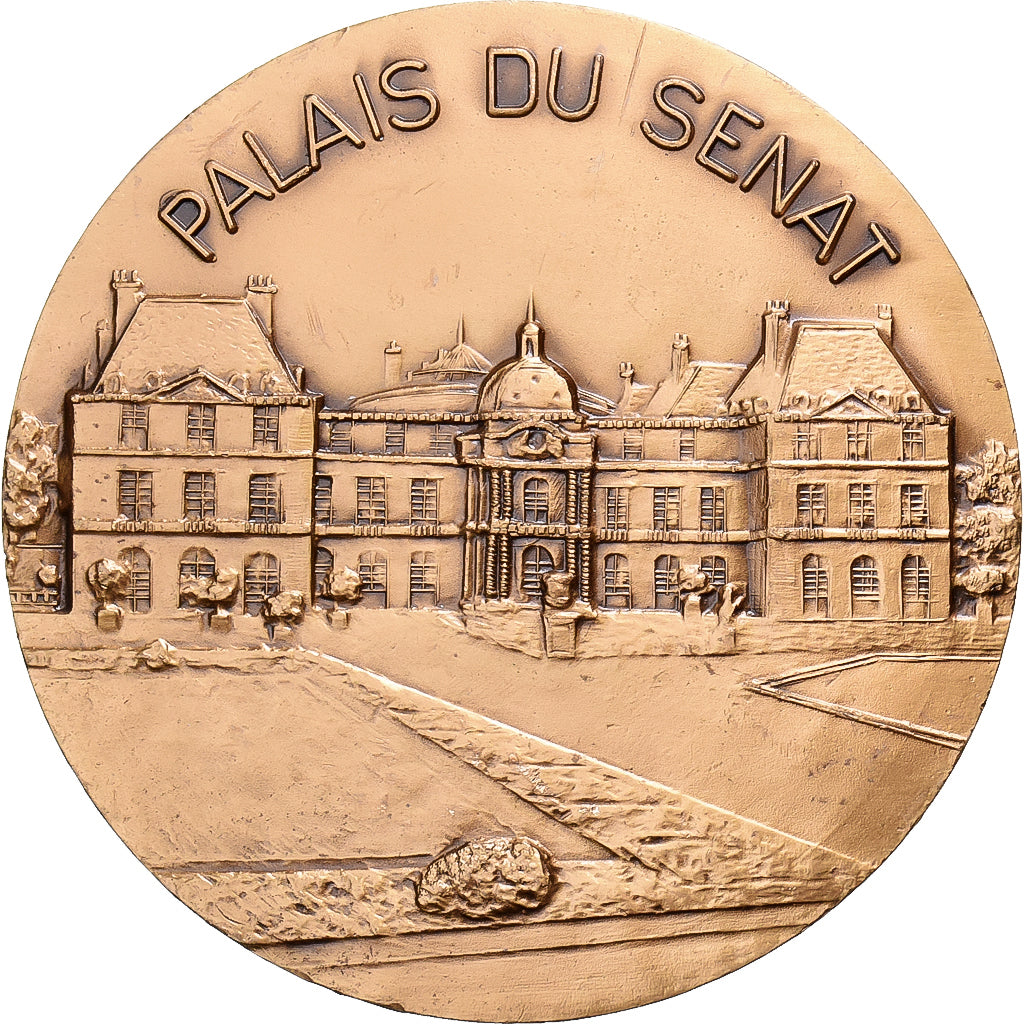 Francja, medal, Palais du sénat, Brązowy, AU(50-53)