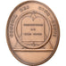 Francja, medal, Conseil des Cinq-Cents, Brązowy, Ponowne bicie, AU(55-58)