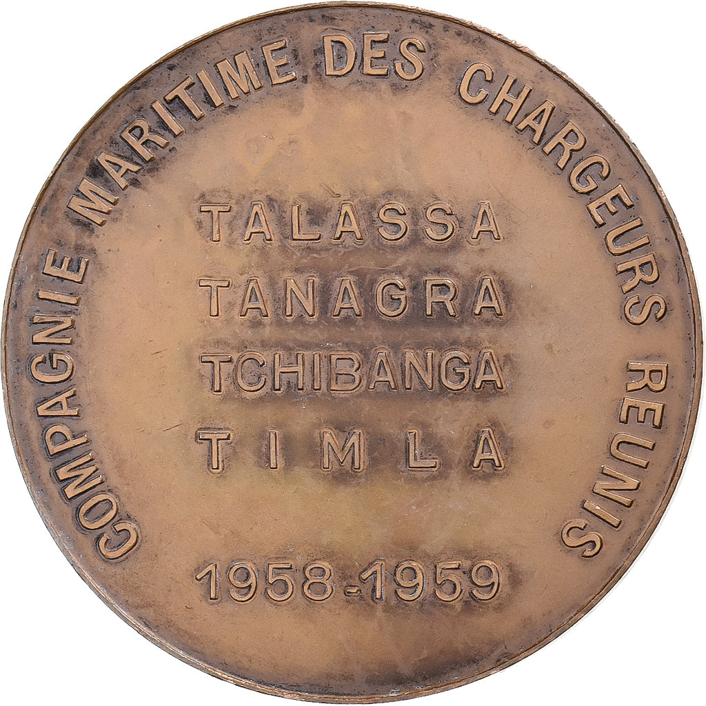 Francja, medal, Forges et Chantiers de la Méditerranée, La Seyne-Le Havre