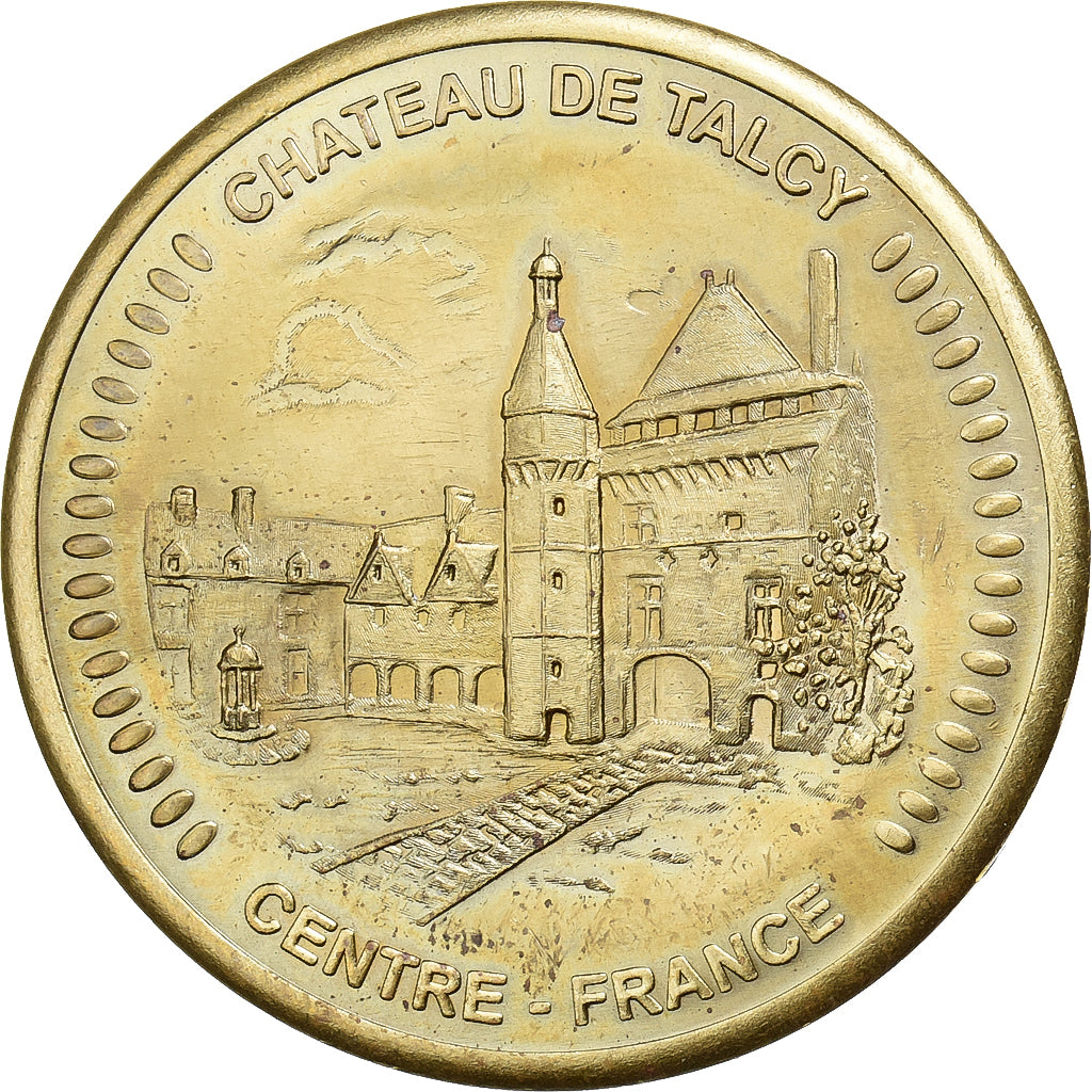 França, medalha, 41/ Château de Talcy, Cuproníquel Alumínio, AU(55-58)