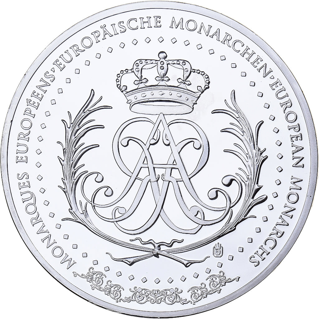 França, medalha, Monarques Européens, Napoléon Bonaparte, Cobre Revestido a