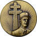 France, Médaille, Centenaire du Général De Gaulle, 1990, Bronze, SPL