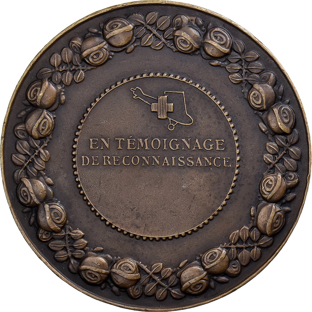 France, Medal, Les Amis de l'Aviation Sanitaire, Bronze, AU(50-53)