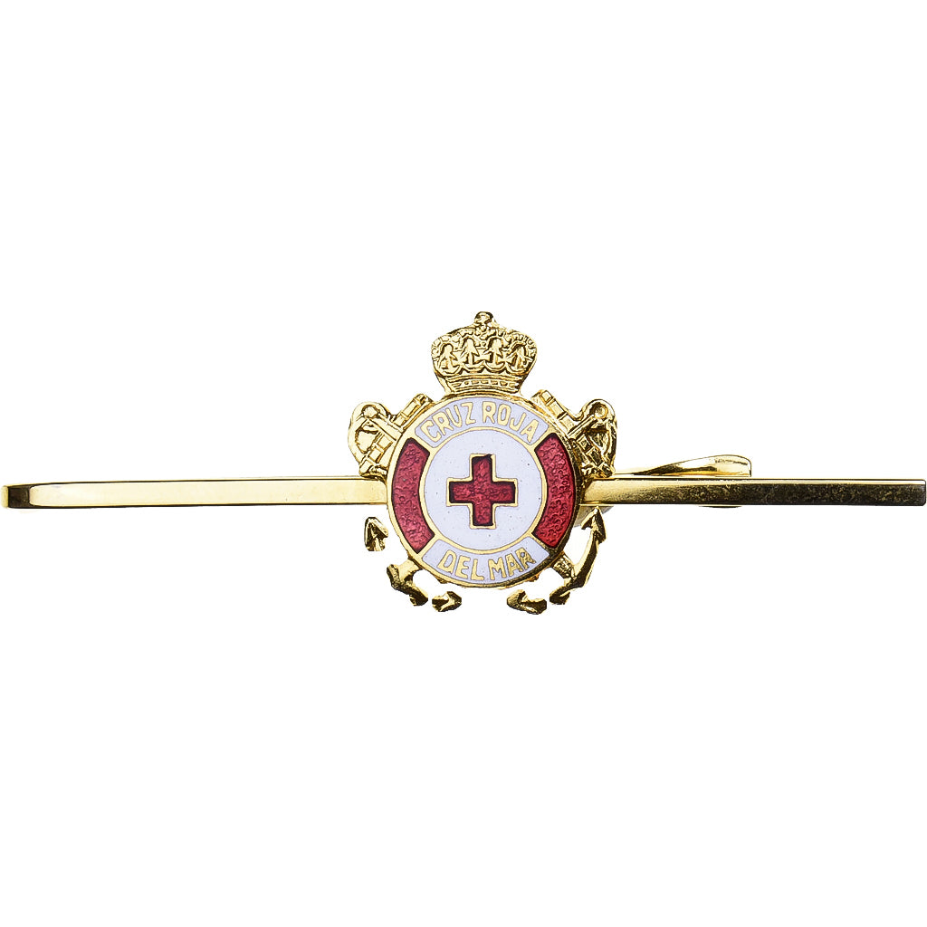Spagna, Epingle à Cravate, Cruz Roja del Mar, Gilt Metal, SPL