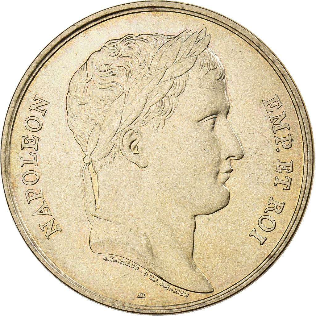 França, medalha, Le sacre de Napoléon Ier par Pie VII, Cuproníquel Alumínio
