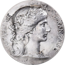 France, Médaille, Ecole Nationale d'Art Décoratif, Limoges, Argent, TTB+