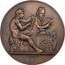 Francja, medal, Ecole des Beaux-Arts de Nantes, 1924, Brązowy, Lagrange