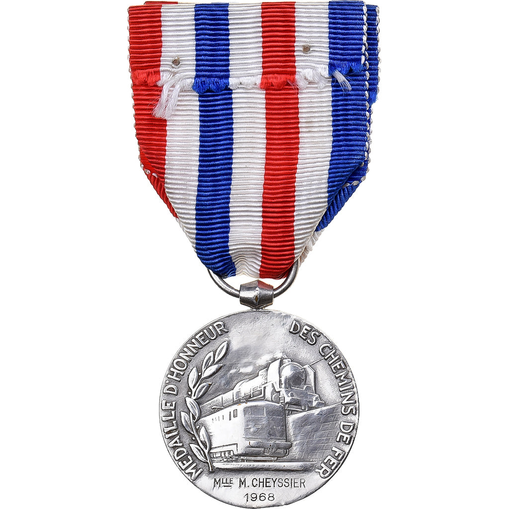 Frankreich, Honneur des Chemins de Fer, Medaille, 1968, Excellent Quality