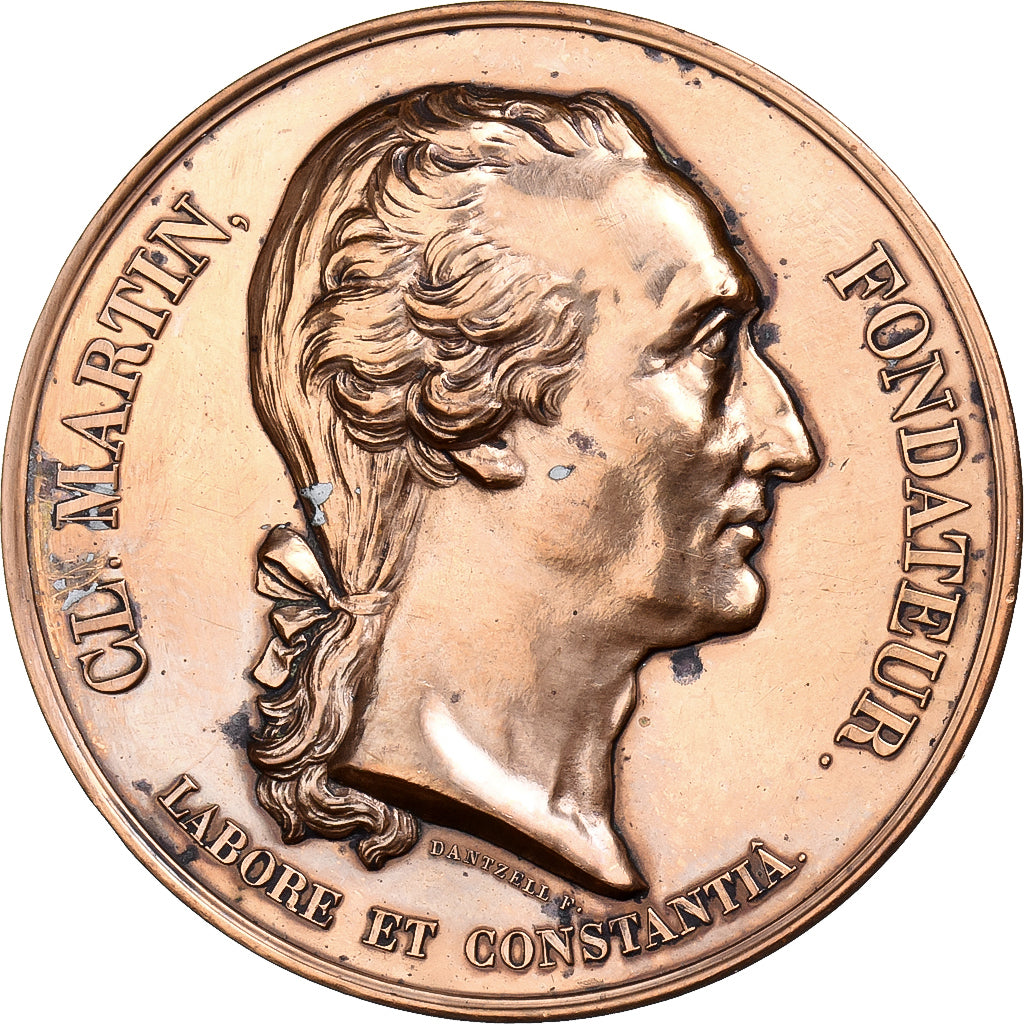 Frankreich, Medaille, Deuxième République, Major Martin, Ecole de la