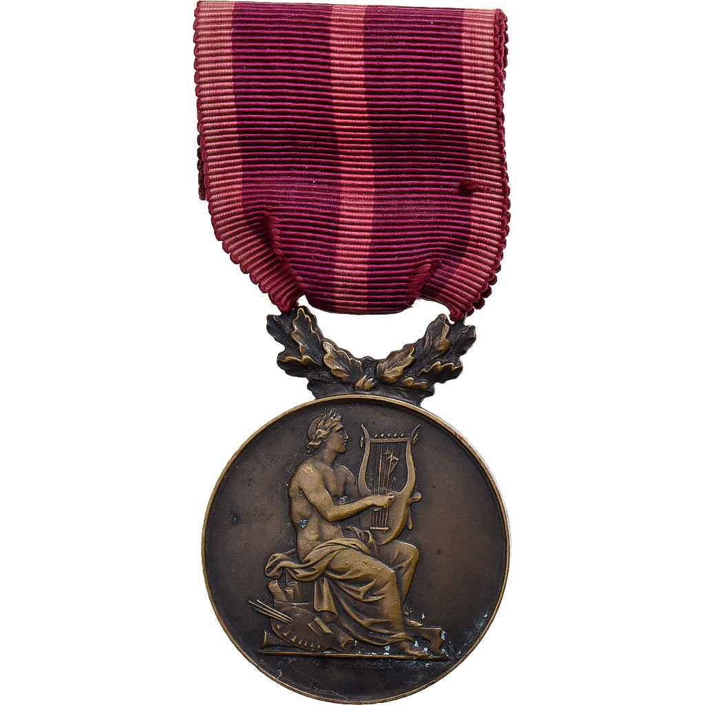 France, Sociétés musicales et chorales, Musique, Medal, Very Good Quality