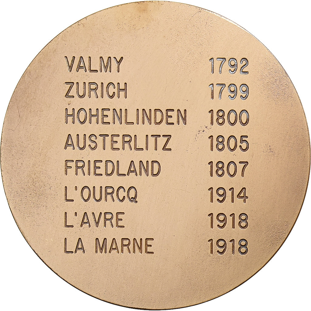 France, Medal, 5ème Régiment de Chasseurs, Bronze, EF(40-45)