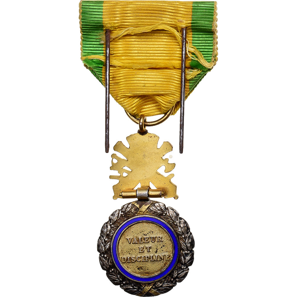 Francia, Troisième République, Valeur et Discipline, medaglia, 1870, Ottima