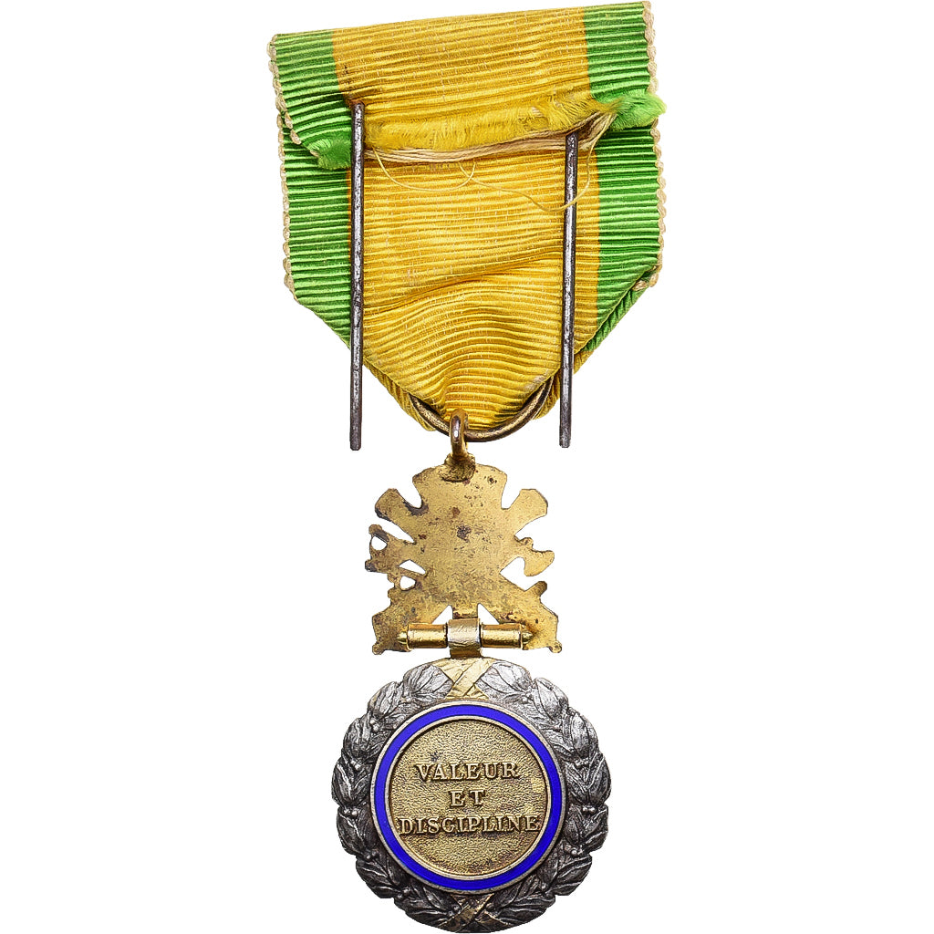 Frankreich, Troisième République, Valeur et Discipline, Medaille, 1870, Very