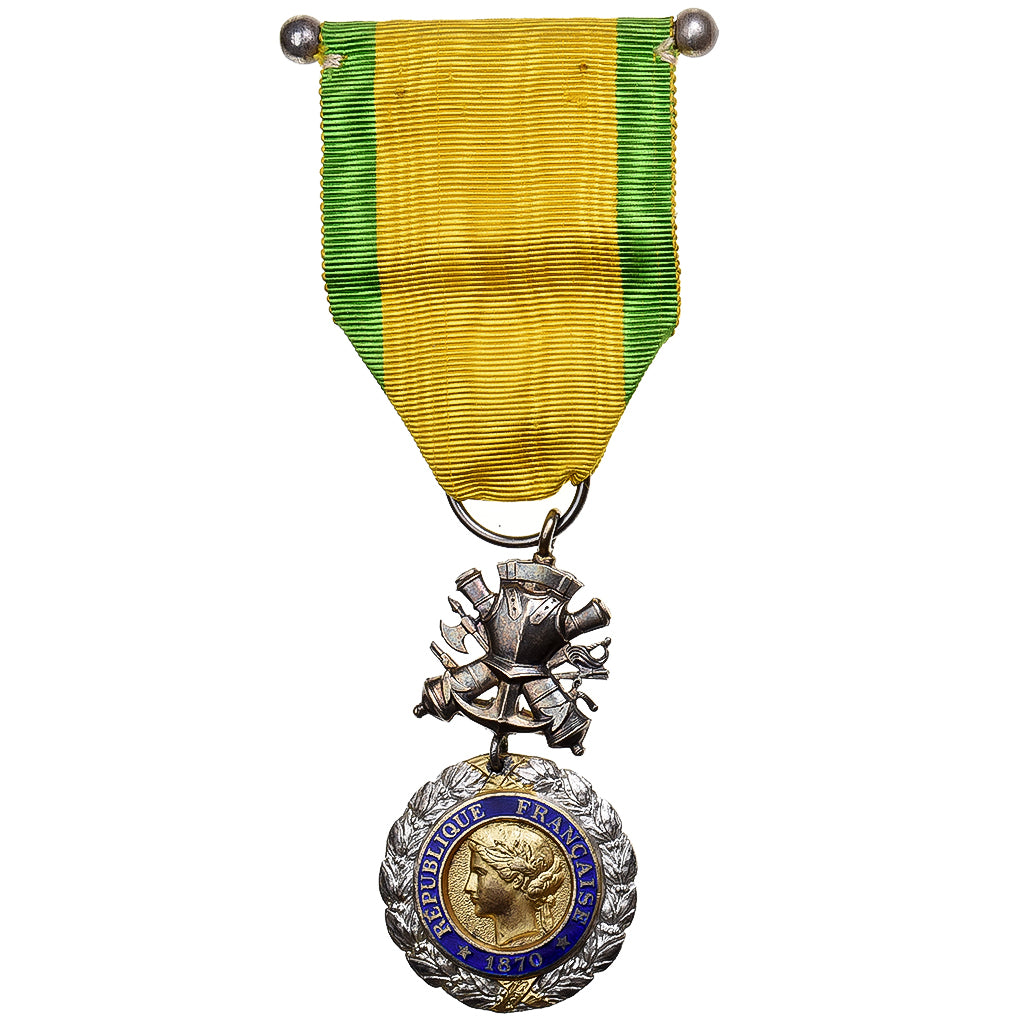 França, Troisième République, Valeur et Discipline, medalha, 1870, Qualidade