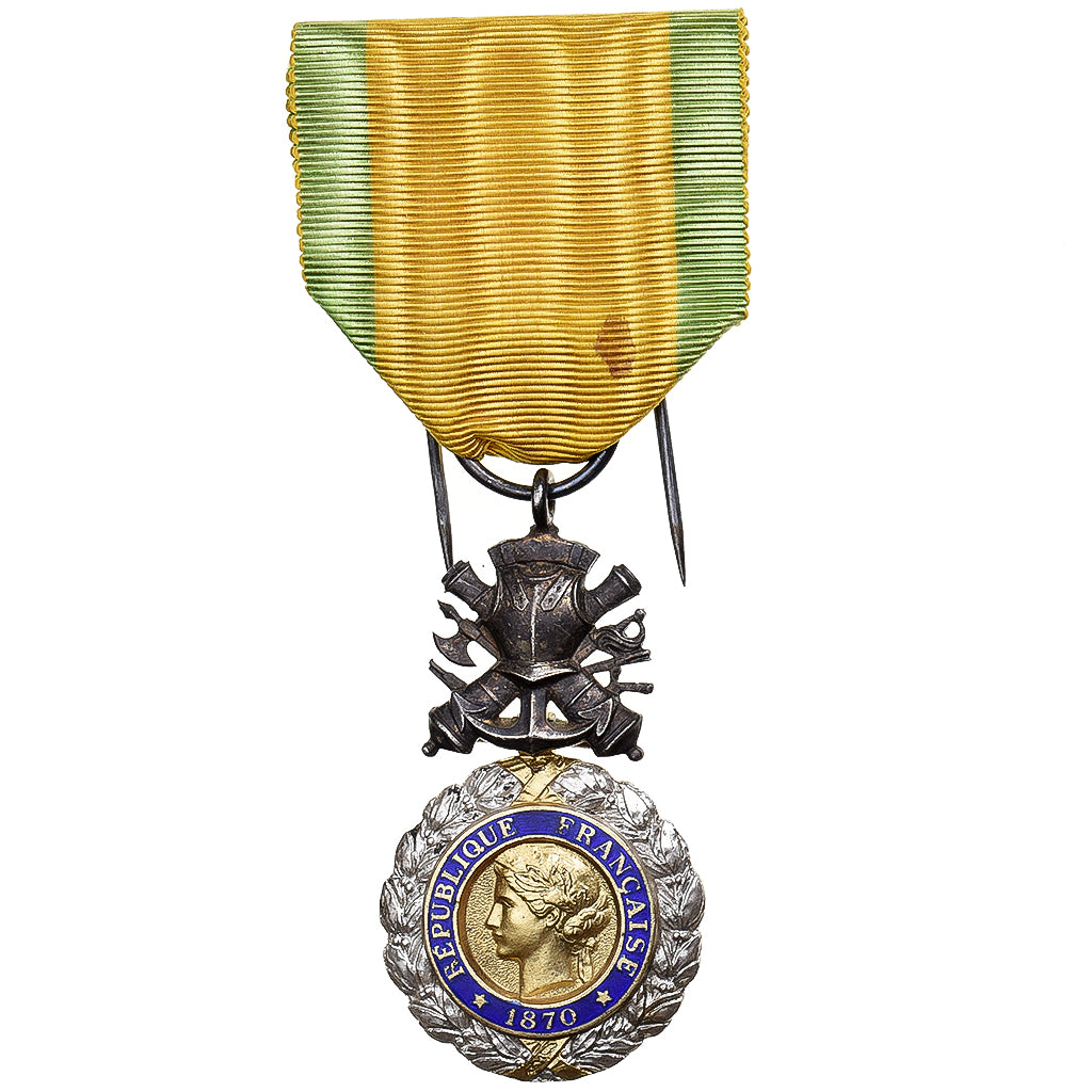 Francja, Troisième République, Valeur et Discipline, medal, 1870, Bardzo dobra