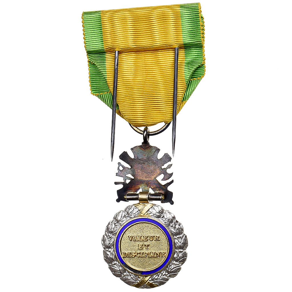 Francja, Troisième République, Valeur et Discipline, medal, 1870, Bardzo dobra