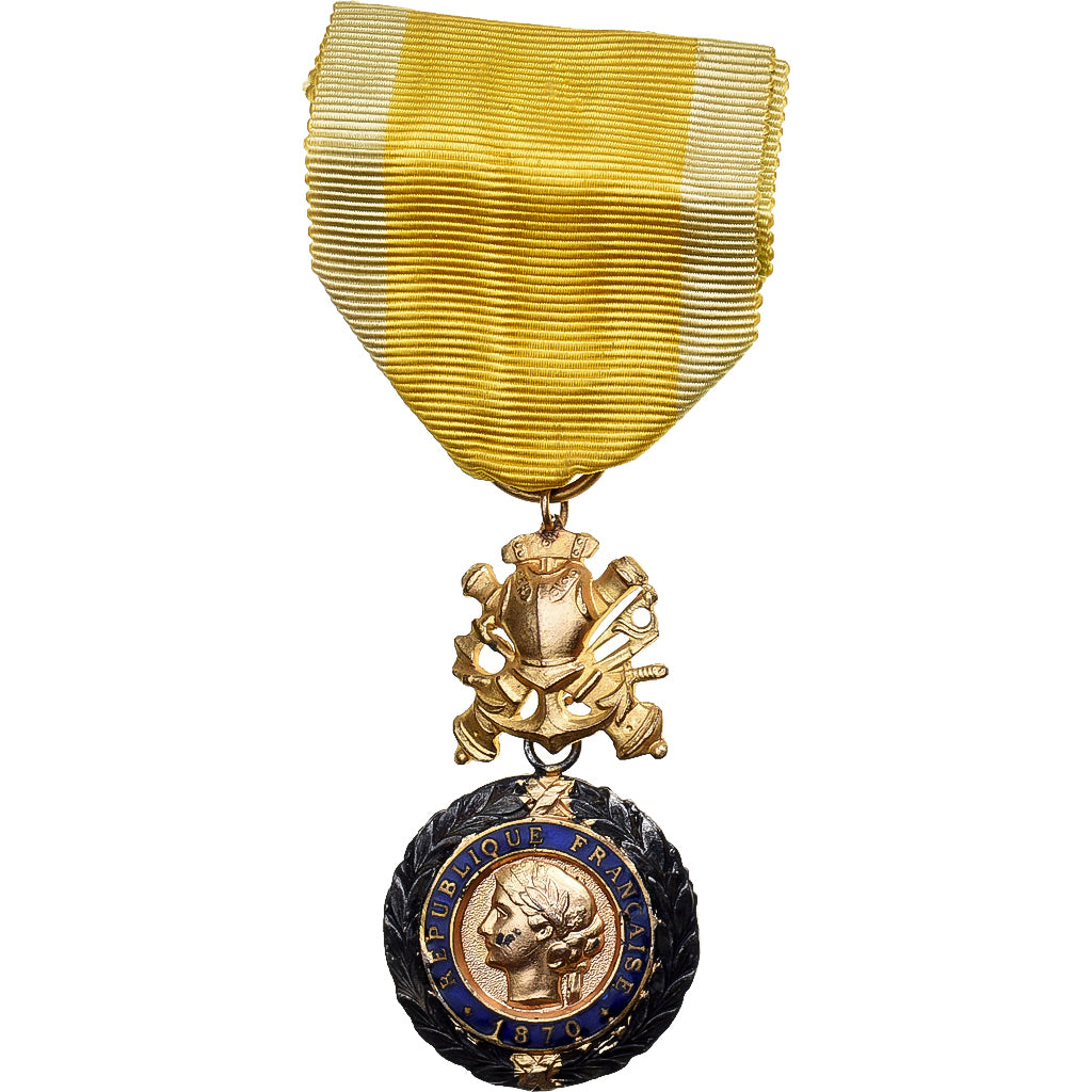 França, Troisième République, Valeur et Discipline, medalha, 1870, Qualidade