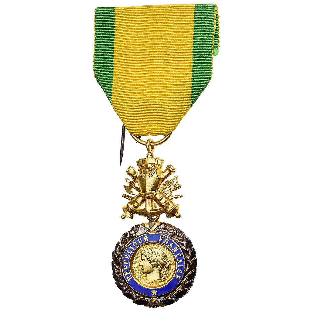 França, Troisième République, Valeur et Discipline, medalha, 1870, Qualidade