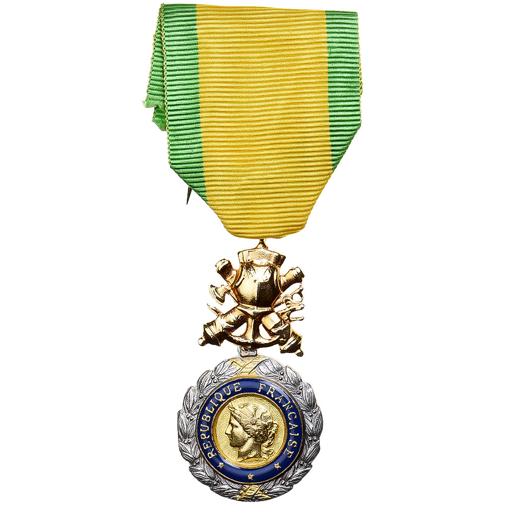 Francja, Troisième République, Valeur et Discipline, medal, 1870, Doskonała