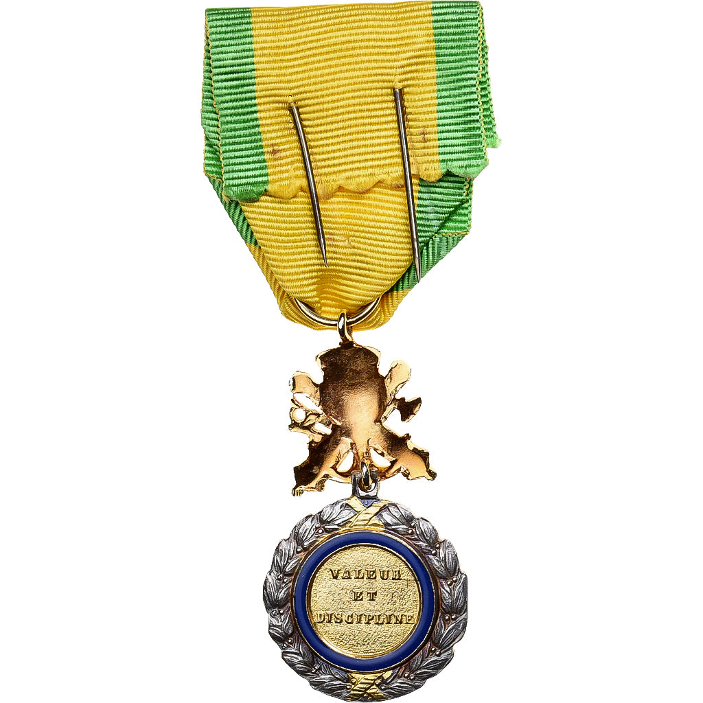 Francja, Troisième République, Valeur et Discipline, medal, 1870, Doskonała