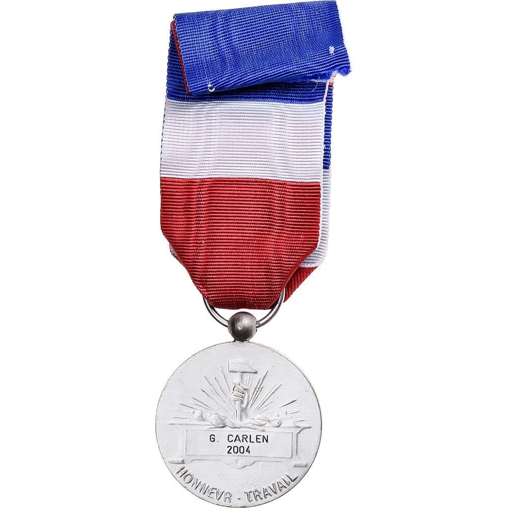 Francia, Honneur-Travail, République Française, medaglia, 2004, Eccellente