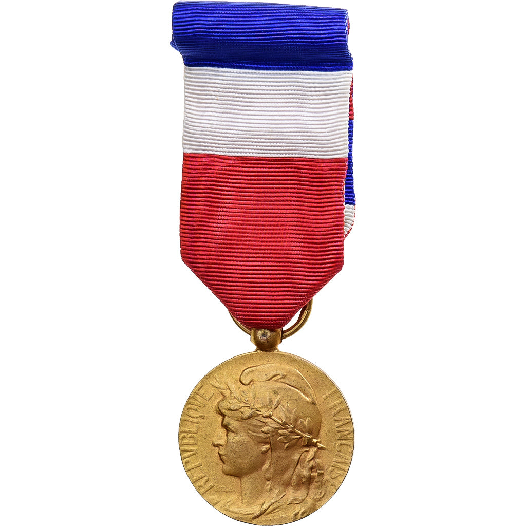 France, Honneur-Travail, République Française, Medal, 1975, Very Good Quality