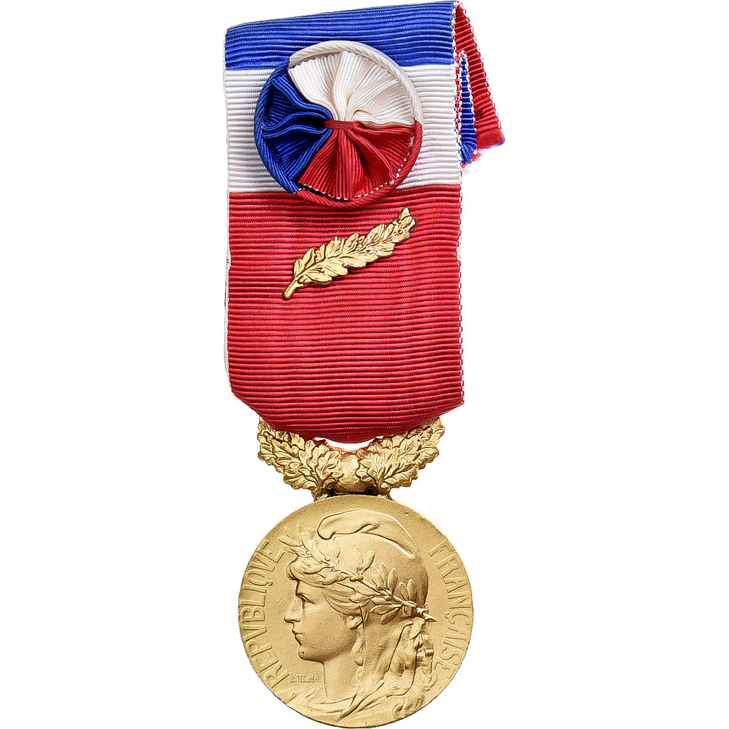 Francia, Honneur-Travail, République Française, medaglia, 1985, Ottima