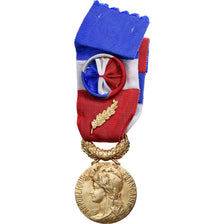 Frankreich, Honneur-Travail, République Française, Medaille, 1987, Excellent