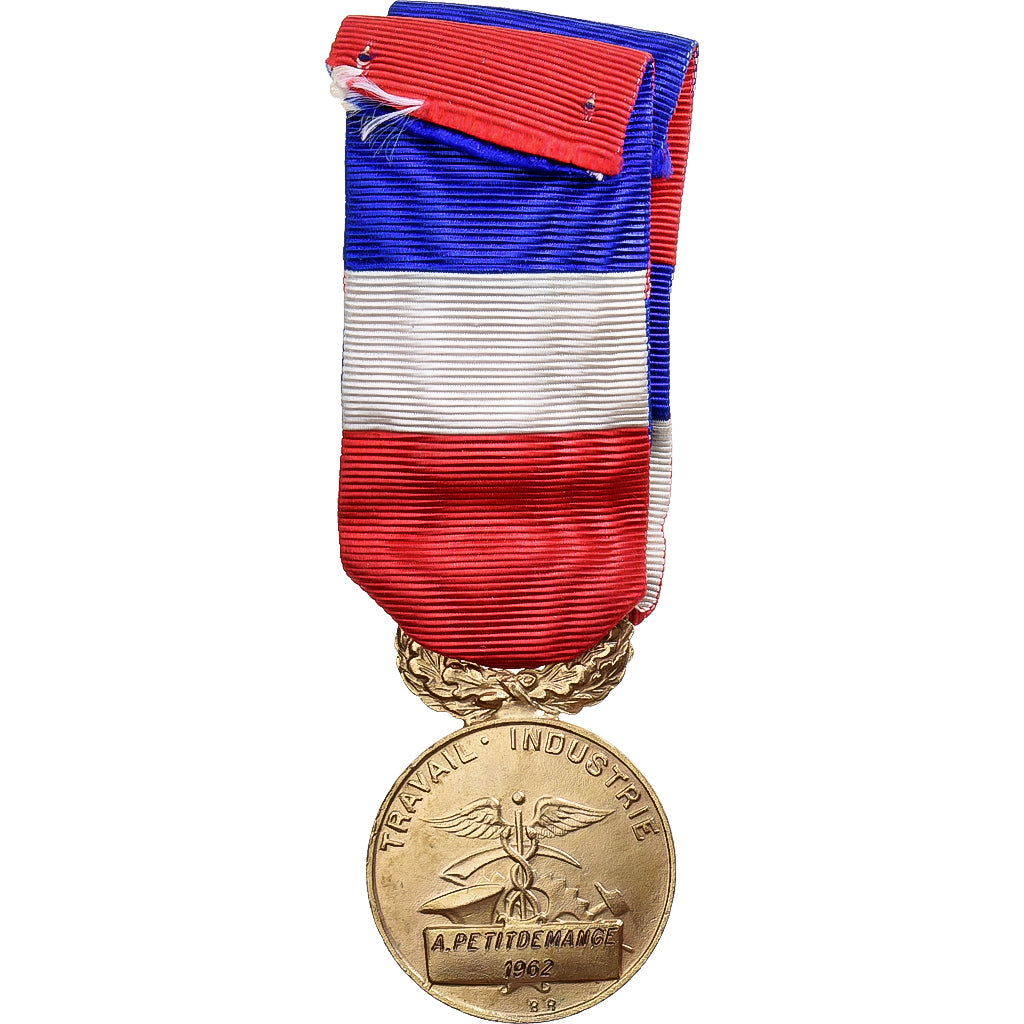 Frankreich, Honneur-Travail, République Française, Medaille, 1962, Excellent