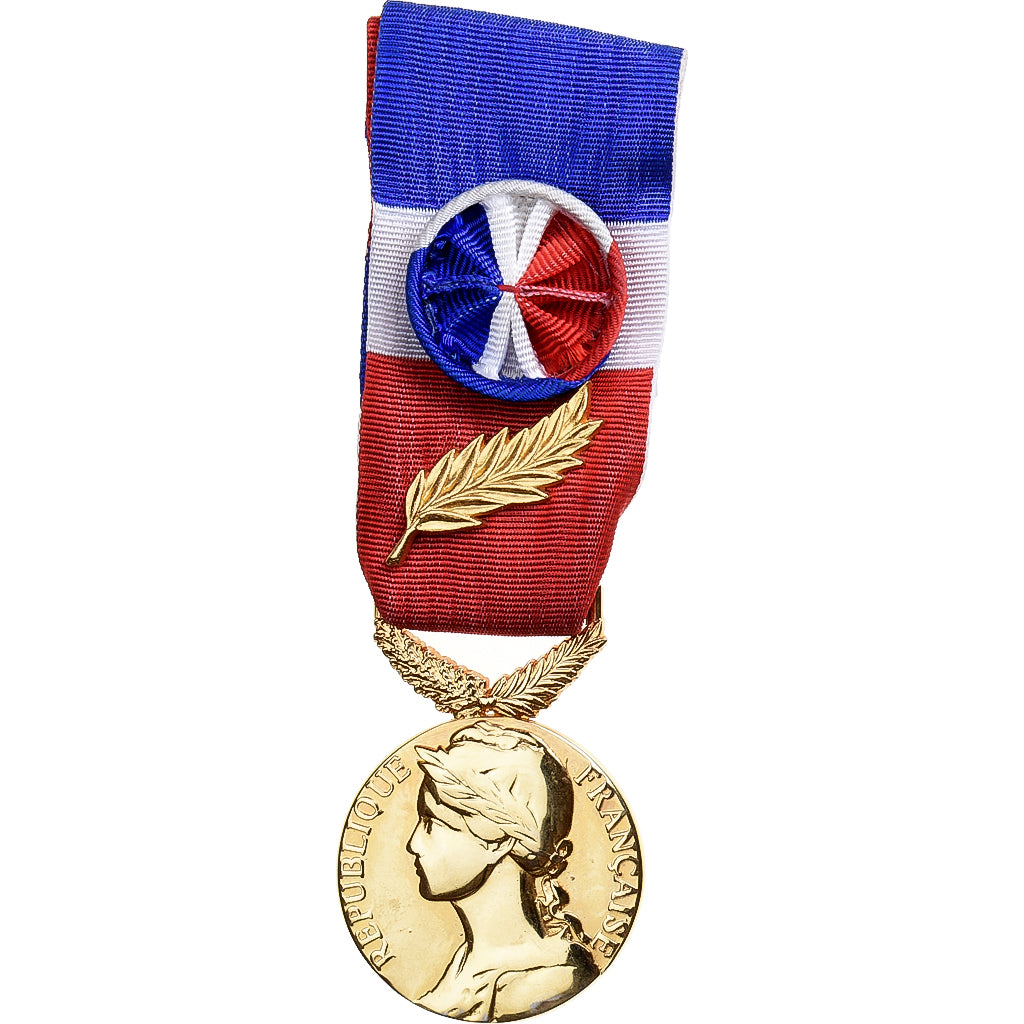 França, Honneur-Travail, République Française, medalha, 2009, Qualidade