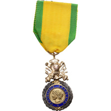 France, Troisième République, Valeur et Discipline, Medal, 1870, Very Good