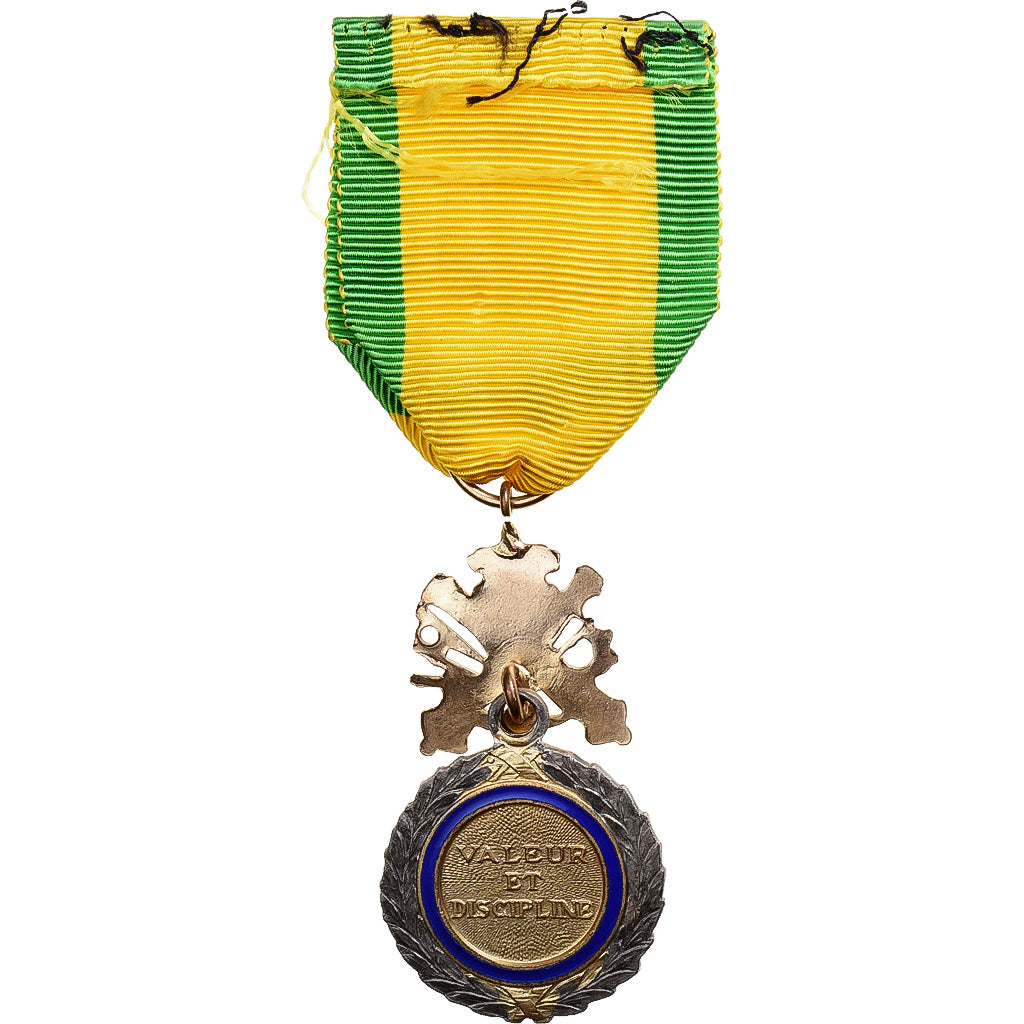 France, Troisième République, Valeur et Discipline, Medal, 1870, Very Good