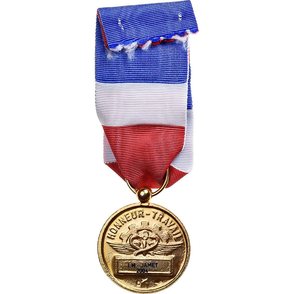 Francia, Honneur-Travail, République Française, medaglia, 2004, Eccellente