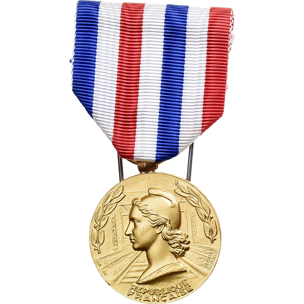 Frankreich, Honneur des Chemins de Fer, Medaille, 1960, Excellent Quality