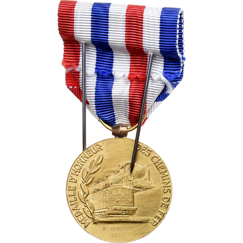 Frankreich, Honneur des Chemins de Fer, Medaille, 1960, Excellent Quality