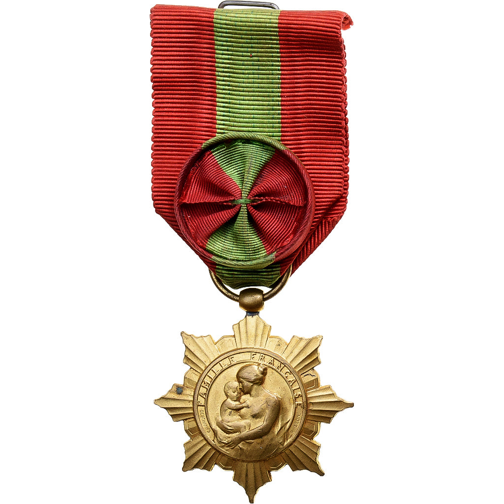 França, Médaille de la Famille Française, Social, medalha, Qualidade Muito