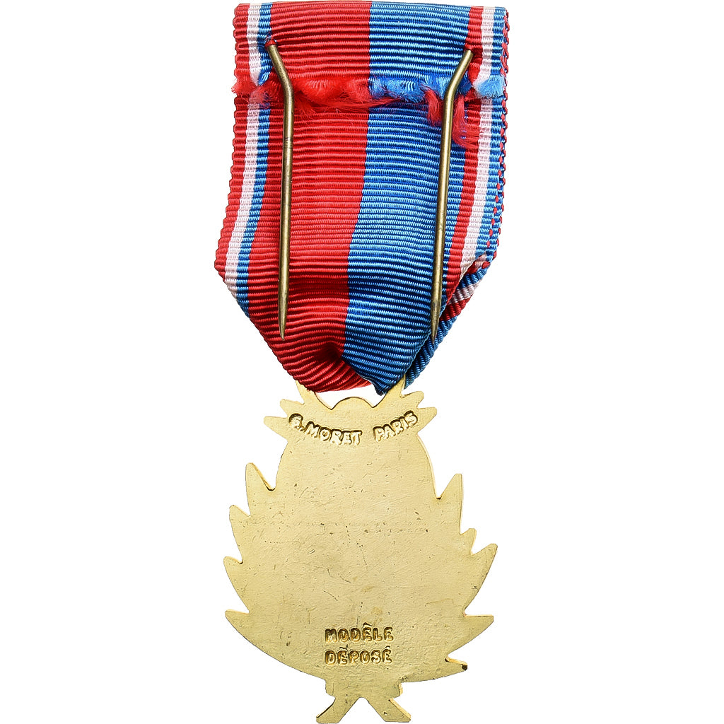 France, Confédération Musicale de France, Medal, Excellent Quality, Gilt