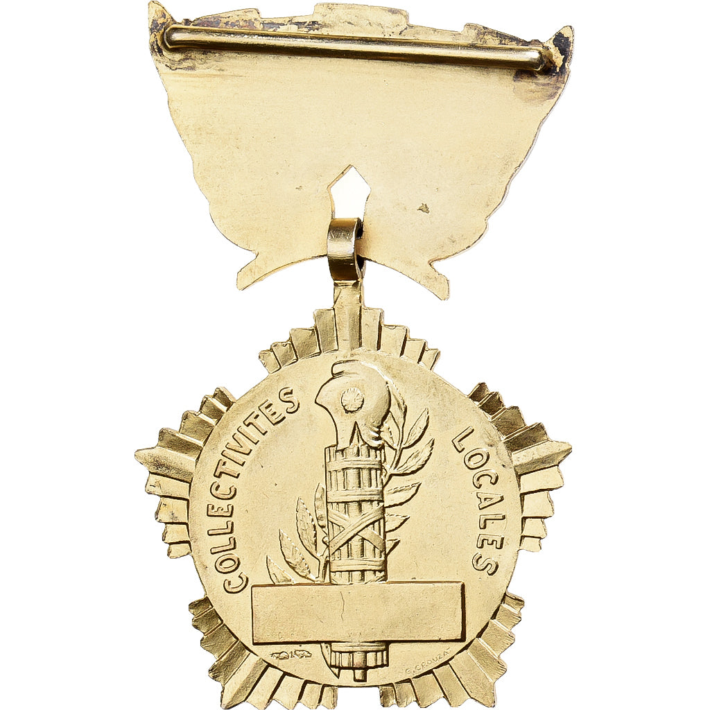 Frankrijk, Collectivités locales, Medaille, Excellent Quality, Crouzat