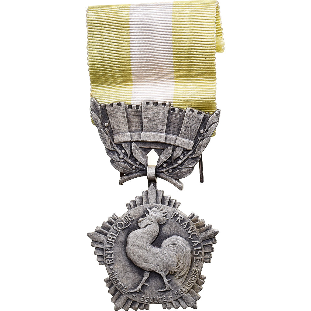 Francja, Collectivités locales, medal, Bardzo dobra jakość, Crouzat, Brąz